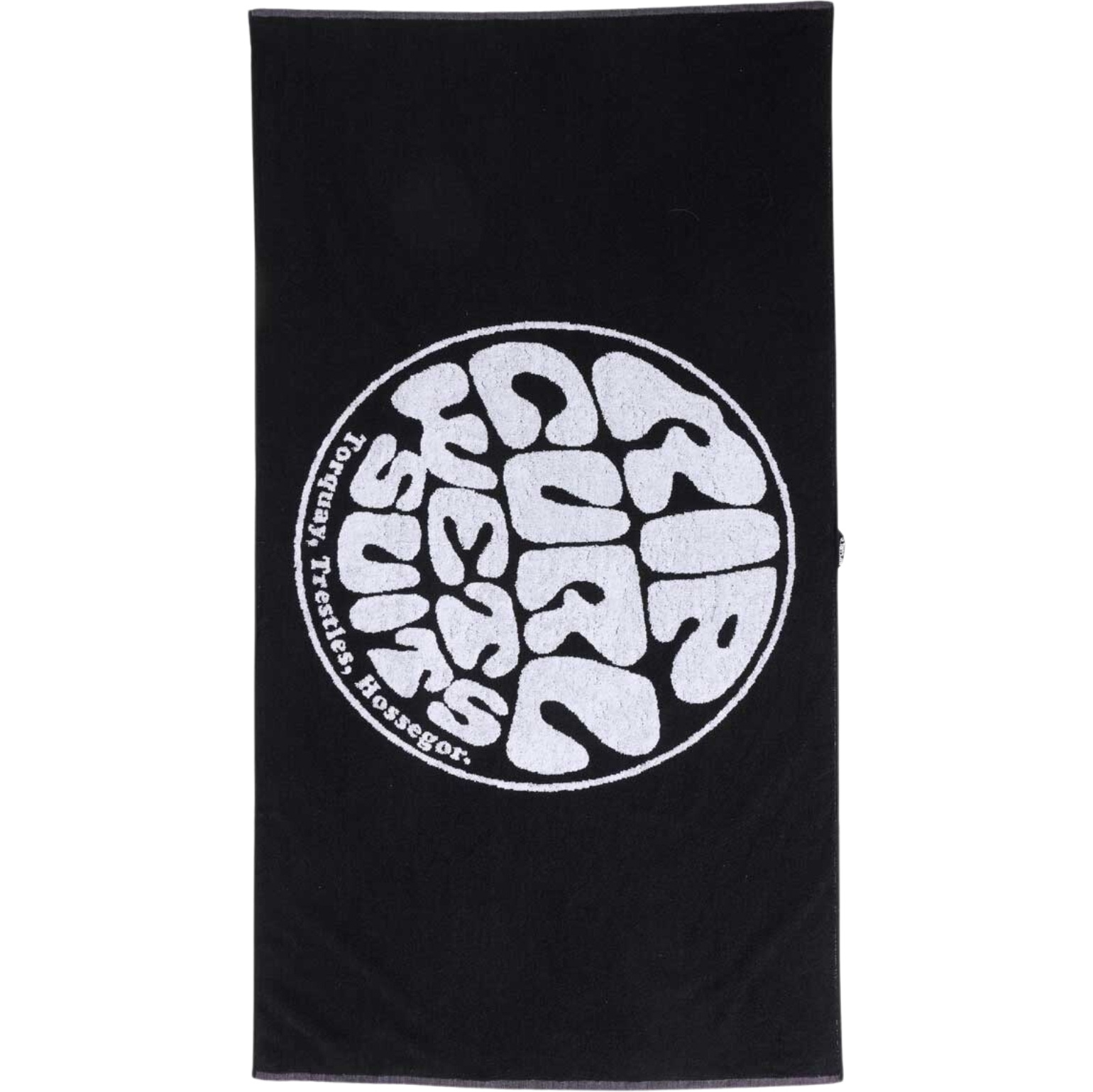 2026 Rip Curl Logo Towel 01BMTO - Black